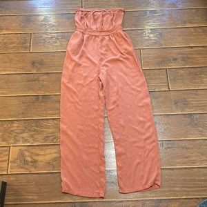 Burnt Orange Jumpsuit